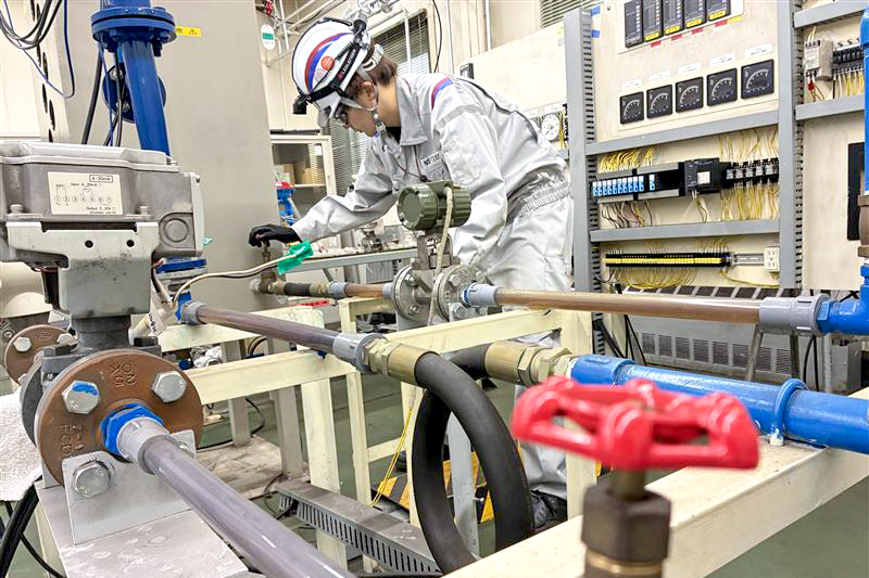 現場作業の様子