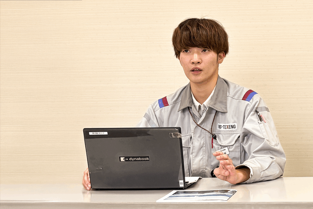 事例取材の様子